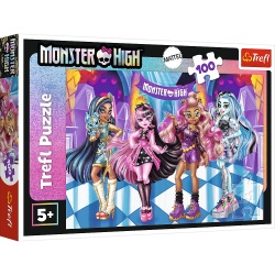 PUZZLE TREFL 100 MONSTER HIGH PRIETENI TERIBILI - Img 1