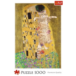 PUZZLE TREFL 1000 PURRFECT KISS - Img 3