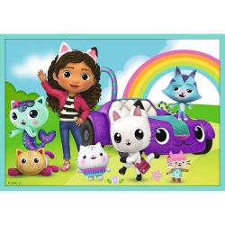 PUZZLE TREFL 10IN1 GABBYS DOLLHOUSE IN UNIVERSUL LUI GABBY - Img 9