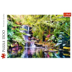 PUZZLE TREFL 1500 OAZA DE LINISTE - Img 3