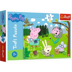 PUZZLE TREFL 30 PEPPA PIG IN DRUMETIE - Img 1