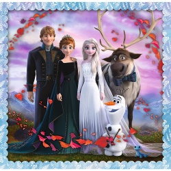 PUZZLE TREFL 3IN1 FROZEN2 REGATUL DE GHEATA - Img 3