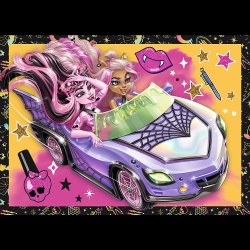 PUZZLE TREFL 4IN1 MONSTER HIGH O ZI ELECTRIZANTA - Img 3