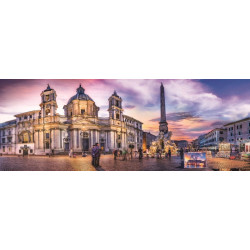 Puzzle trefl 500 panorama piata navona din roma - Img 2
