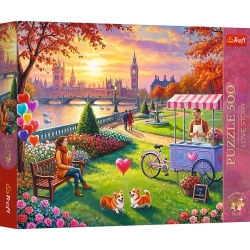 PUZZLE TREFL 500 PREMIUM PLUS LOVE STORY LONDRA ROMANTICA