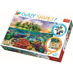 PUZZLE TREFL 600 CU PIESE CIUDATE - INSULA EXOTICA
