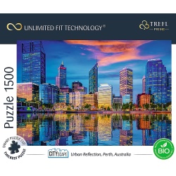 PUZZLE TREFL UFT 1500 REFLEXIA ORASULUI - Img 3