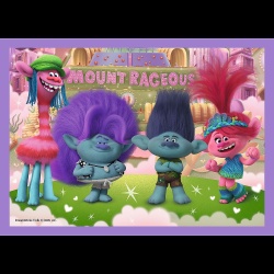 PUZZLES 4IN1 TROLII AVENTURILE TROLILOR COLORATI - Img 2