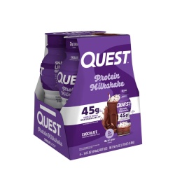 Quest Protein Milkshake Rtd, Milkshake Proteic Cu Aroma De Ciocolata, 414 Ml - Img 2