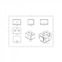 Rack de perete 6u 19 inch dekro - Img 4