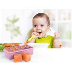 RECIPIENT REFRIGERARE HRANA BEBE, MELII, ROZ 59 ML X 10 CUB - Img 3