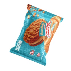 Redefine Foods Oatmeal Protein Pie, Prajitura Cu Ovaz Cu Aroma De Unt De Arahide, 70 G