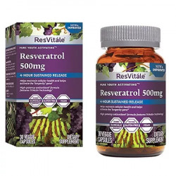 RESVITALE RESVERATROL 500MG 30CPS VEGETALE