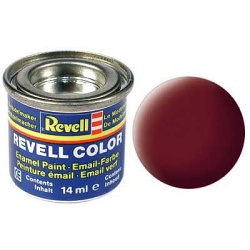 Rosu oxid mat RAL 3009, vopsea email 14 ml