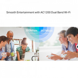 ROUTER WIRELESS GIGABIT AC1200 ARCHER C6 TP-L - Img 4