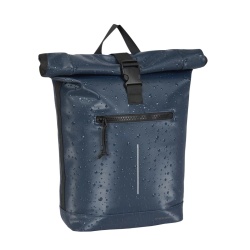 RUCSAC NEW REBELS DROPLETS-NEW YORK ROLLTOP, DIMENSIUNI 30/12/43 CM, CULOARE NAVY
