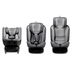 SCAUN AUTO KINDERKRAFT XPEDITION 2 I-SIZE 40-150 CM, GREY - Img 4