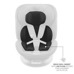 SCAUN AUTO KINDERKRAFT XPEDITION 3 I-SIZE 40-150 CM, BLACK - Img 5