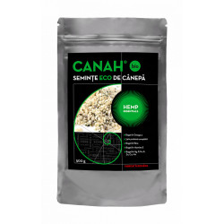 SEMINTE DECORTICATE DE CANEPA ECO 300gr CANAH