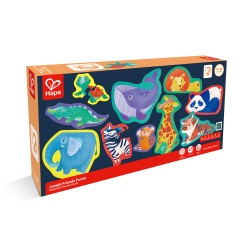 Set 10 puzzle-uri prietenii junglei (18-36 luni) - Img 2