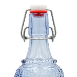 Set 100 capace pentru sticle cu inchidere cu clema metalica si dop ceramic cu garnitura din cauciuc - Img 2