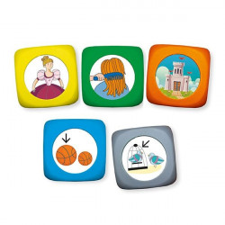 Set 15 Cuburi cu povesti Story Cubes cu ghid pedagogic si suport audio in limba romana - Img 5