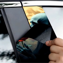 Set 2 stickere decorative pentru stalpii usilor, print autoadeziv de inalta rezolutie, dimensine 2 buc x 50 x 22 cm , cod: AVX-SSU-08 - Img 3