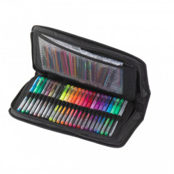 Set 242 piese, Pixuri cu gel multicolor + Rezerve + Carte de colorat + Penar - Img 4