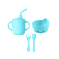 Set 4 piese din silicon,blue - Img 2