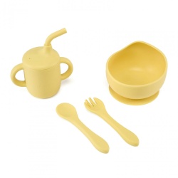 Set 4 piese din silicon,galben - Img 3