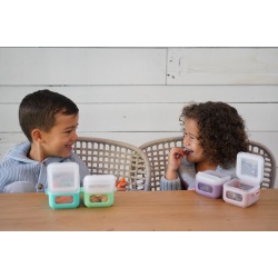 SET 4 RECIPIENTE SILICON SNAP&GO CUBES, MELII, 4*118 ML - Img 4