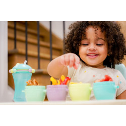 SET 4 RECIPIENTE SILICON SNAP&GO, MELII, 118 ML - Img 3