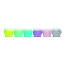 SET 6 RECIPIENTE SILICON SNAP&GO, MELII, 59 ML - Img 3