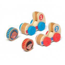Set de doua masinute din lemn colectia GO TOTs - Img 2