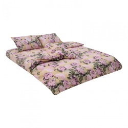 Set de pat king size bumbac,92 gsm,Peony - Img 4