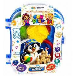 SET MICUL CALATOR RUCSAC PENTRU NISIP ALBASTRU - Img 2