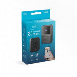 Set sonerie video Smart - Wi-Fi - baterie - HD - negru - Img 3