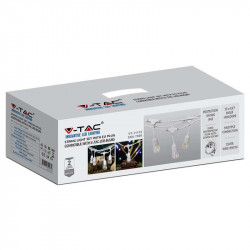 SIR ILUMINAT FESTIV CU SOCLU E27X15BUC 15M IP65 - ALB - Img 2