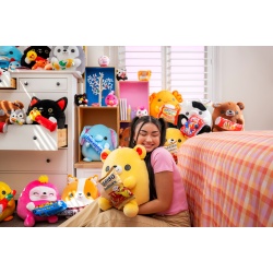 Snackles - Jucarie de plus colectibila S1W2, 35 cm, Britney - Img 4