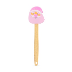 Spatulă din silicon - Moș Crăciun - 29 x 7,6 cm