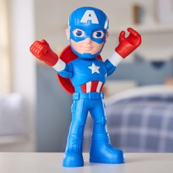 SPIDEY PRIETENII EXTRAORDINARI FIGURINA CAPTAIN AMERICA SUPRADIMENSIONATA 22.8CM - Img 3