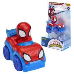 SPIDEY SI PRIETENII LUI UIMITORI MARVEL SUPER ROLLERS SET FIGURINA SPIDEY CU VEHICUL 5.5CM - Img 5