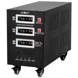 STABILIZATOR SERVOMOTOR TRIFAZAT 10KVA PROAVR-10K KEMOT - Img 1