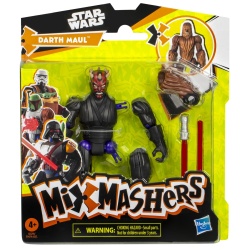 STAR WARS MIX MASHERS SET FIGURINA DARTH MAUL 12CM SI ACCESORII - Img 1
