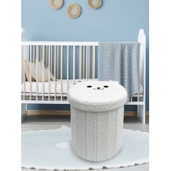 Taburet figurina urs Polar 30x37.5 cm