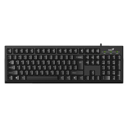 Tastatura Genius KB-100 cu fir, negru