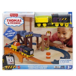 THOMAS SET DE CONSTRUCTIE RIDICA SI INCARCA MARFA CU DIESEL - Img 1