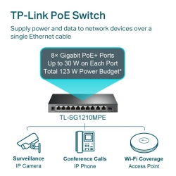 TPL SW 10P-GB 8 POE MANAGED SWITCH - Img 7
