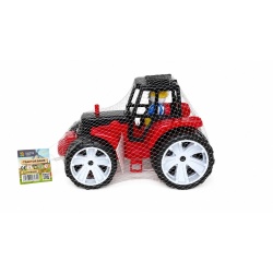 TRACTOR BAMS 0 NEGRU ROSU