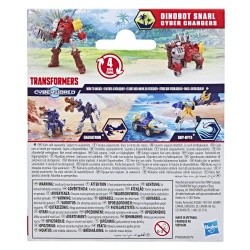 TRANSFORMERS CYBERWORLD ROBOT DINOBOT SNARL CONVERTIBIL 10CM - Img 10